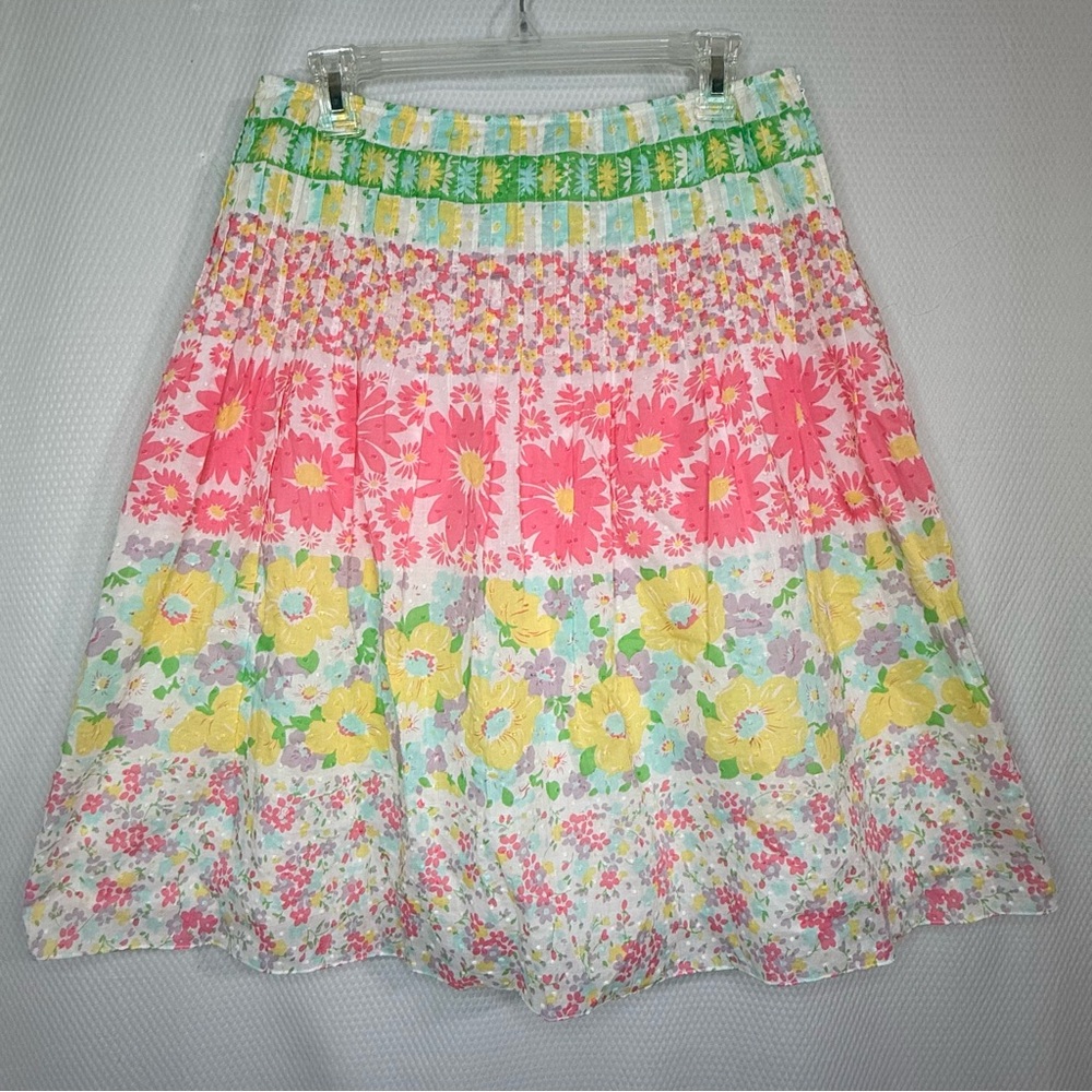 Vintage Harolds Floral Multicolor Skirt